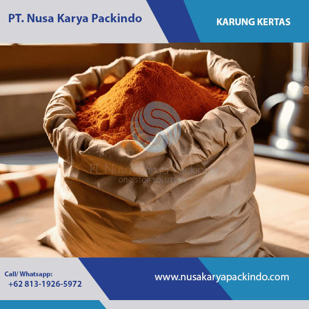 Karung Kertas 25 Kg : Produsen Paper Sack Indonesia