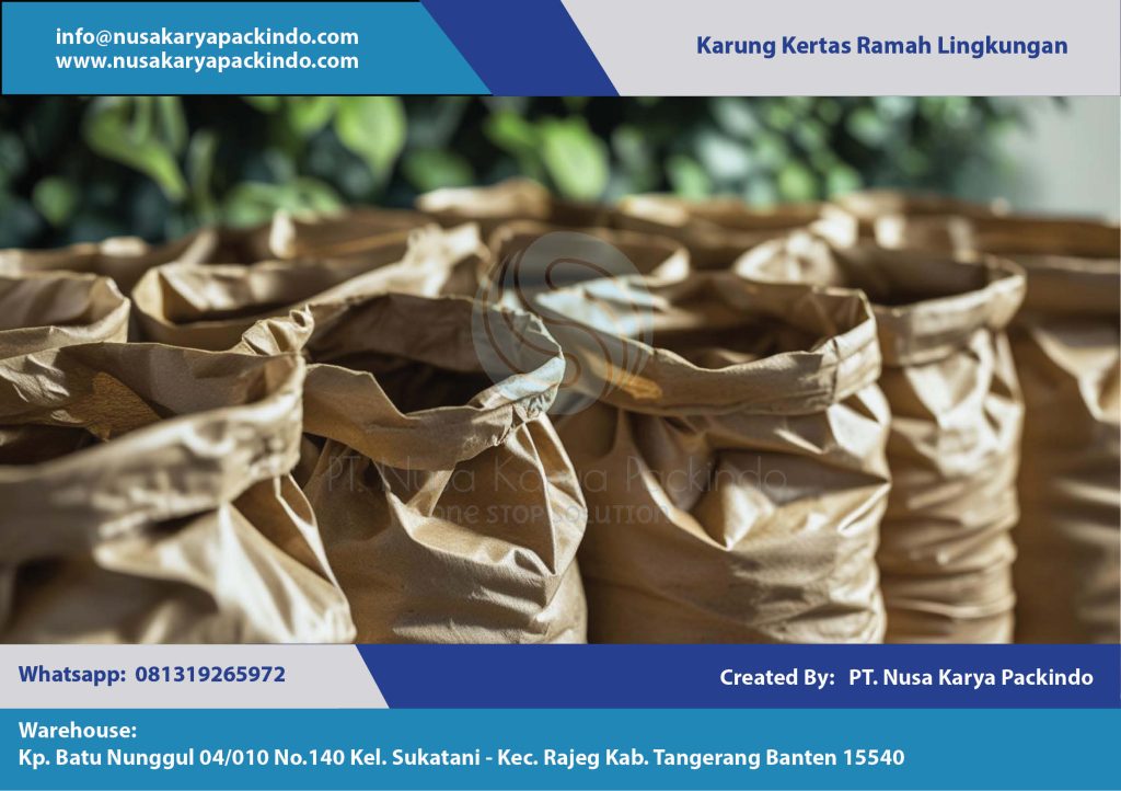 supplier karung kertas 25 kg tangerang